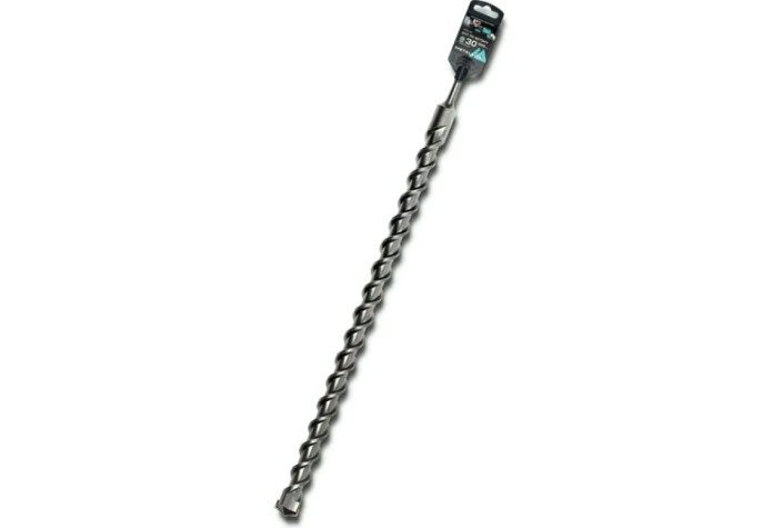 Бур SDS-plus METALLICA Optima 30х600/550 мм по бетону напайка с центром, 2 спирали [905142]