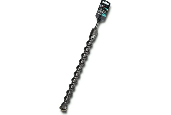 Бур SDS-plus METALLICA Optima 35х460/400 мм по бетону напайка с центром, 2 спирали [905241]