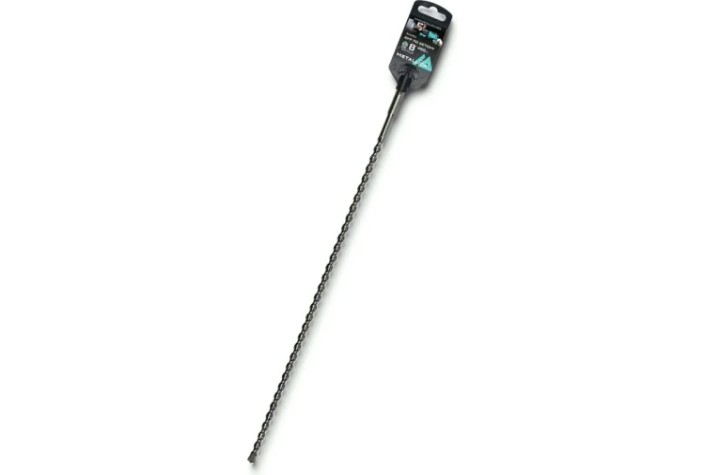 Бур SDS-plus METALLICA Optima 8х460/400 мм по бетону напайка с центром, 2 спирали [904251]