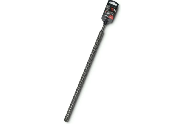 Бур SDS-plus METALLICA Ultra 20х460/400 мм по бетону Х-напайка, 4 спирали [905678]