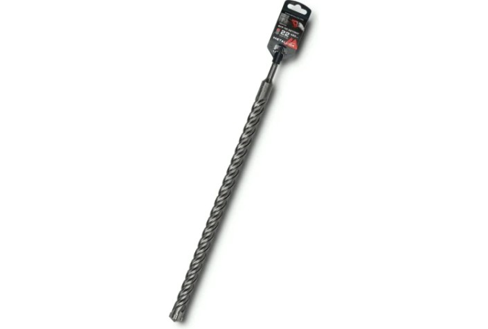 Бур SDS-plus METALLICA Ultra 22х460/400 мм по бетону Х-напайка, 4 спирали [905715]