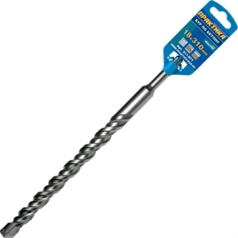 Бур SDS-plus ПРАКТИКА 18х250/310 мм серия "мастер" [911-871]