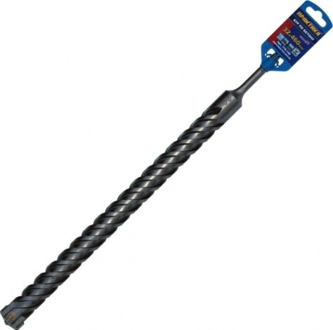 Бур SDS-plus ПРАКТИКА 32х400/460 мм, х-тип серия "эксперт" [776-140]