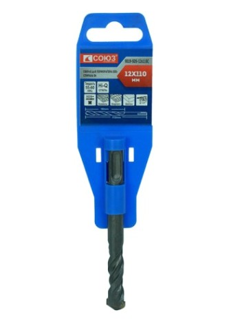 Бур SDS-plus СОЮЗ 12x110 мм с твердосплавной напайкой, спираль s4 [9019-SDS-12x110C]