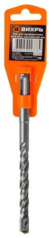 Бур SDS-plus ВИХРЬ 10x160x100 по бетону [73/10/7/6]