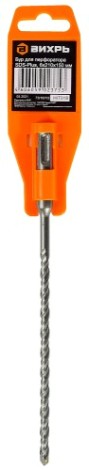 Бур SDS-plus ВИХРЬ 6x210x150 по бетону [73/10/7/3]