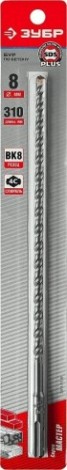 Бур SDS-plus ЗУБР МАСТЕР 8х310 мм [29315-310-08]