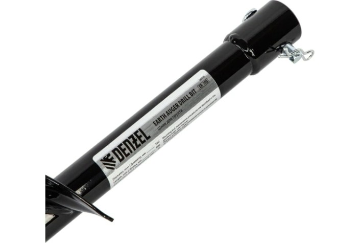 Бур земляной Denzel ER-100 съемный нож [56006]