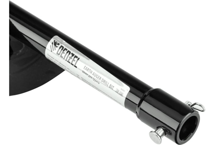 Бур земляной Denzel ER-150 съемный нож [56007]