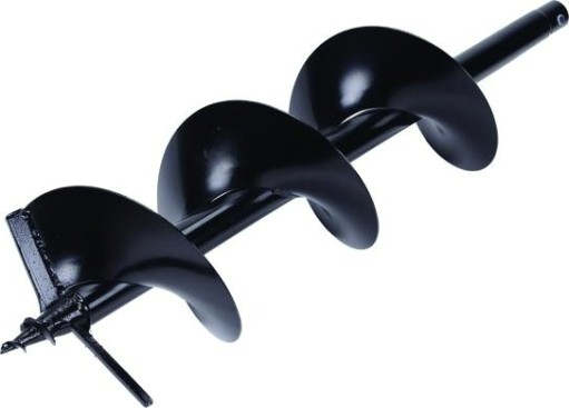 Бур земляной ELITECH шнек d 200 мм L800 мм однозаходный [177999]