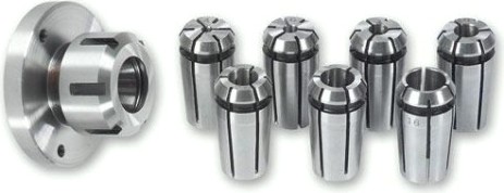 Цанговый патрон с цангами JET JE50000921 для BD-7, 4/6/8/10/12/14/16 мм [50000921]