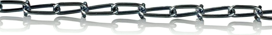 Цепь 1,4 мм DIN 5686 витая оцинкованная