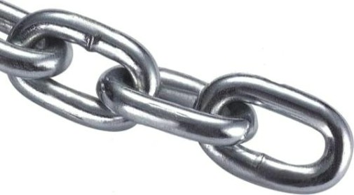 Цепь 1,5 мм короткое звено оцинкованная