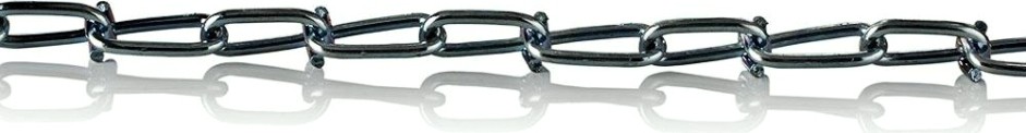 Цепь 2,0 мм DIN 5686 витая оцинкованная