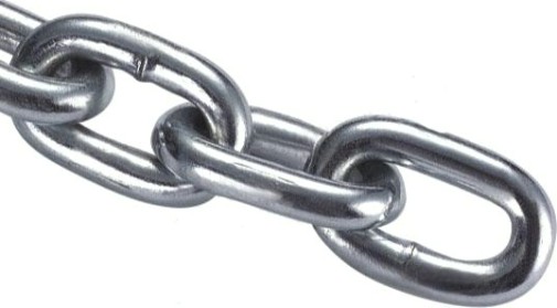 Цепь 3 мм короткое звено оцинкованная [00001731]