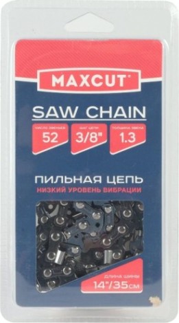 Цепь для пилы MAXCUT 91LV-52E, 3/8 1,3 52 звена [86321052]