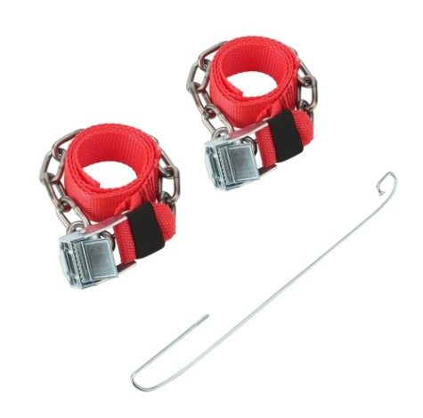 Цепь противоскольжения REXANT 07-7024 для легковых автомобилей, однорядные, 2 шт. Цепь противоскольжения REXANT 07-7024 для легковых автомобилей, однорядные, 2 шт.