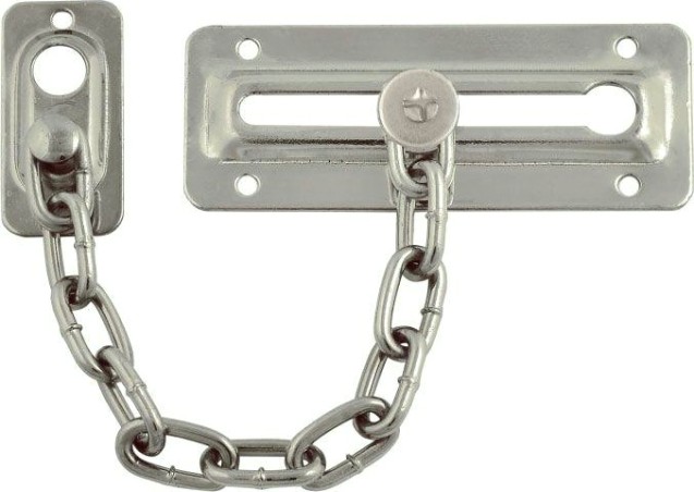 Цепочка дверная НОРА-М №4 "Матовый хром" [16306]