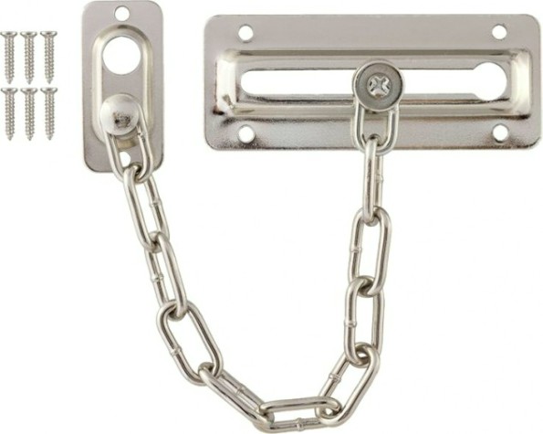 Цепочка дверная НОРА-М №4 "Матовый хром" [16306]