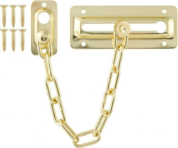 Цепочка дверная НОРА-М №4 "Золото" [12702]