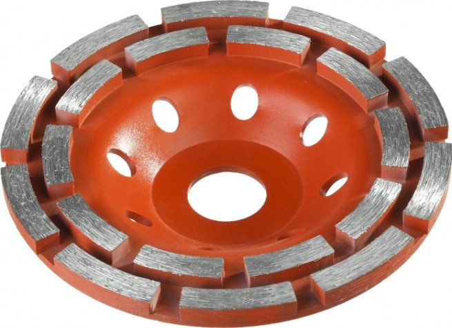 Чашка алмазная двухрядная 180 мм ЗУБР МАСТЕР 33376-180 [33376-180]