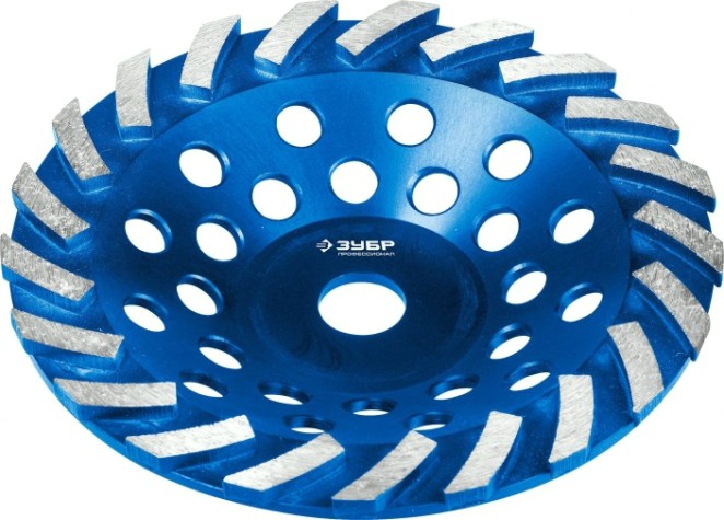 Чашка алмазная турбо 180 мм ЗУБР ПРОФЕССИОНАЛ 33370-180 [33370-180]