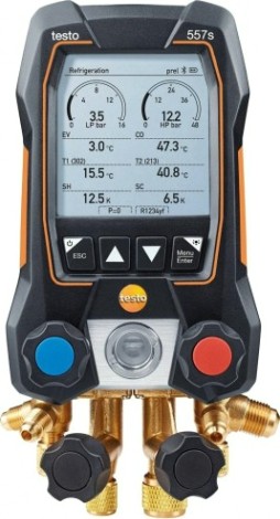 Цифровой манометрический коллектор Testo 557 s комплект 1 в кейсе [05645571]