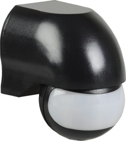 Датчик движения IEK ДД 010 180° IP44 черный [LDD10-010-1100-002]