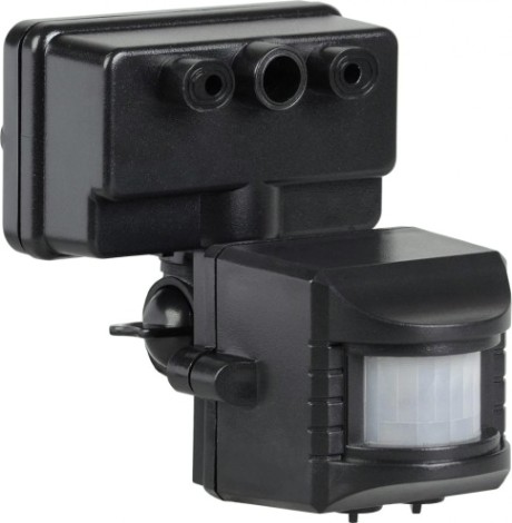 Датчик движения IEK ДД 019 120° IP44 черный [LDD13-019-1100-002]