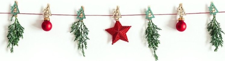 Деревянные прищепки Neon-Night Новогодняя ель 14,5x4,5x1,6 cм (6 шт.) [504-031]