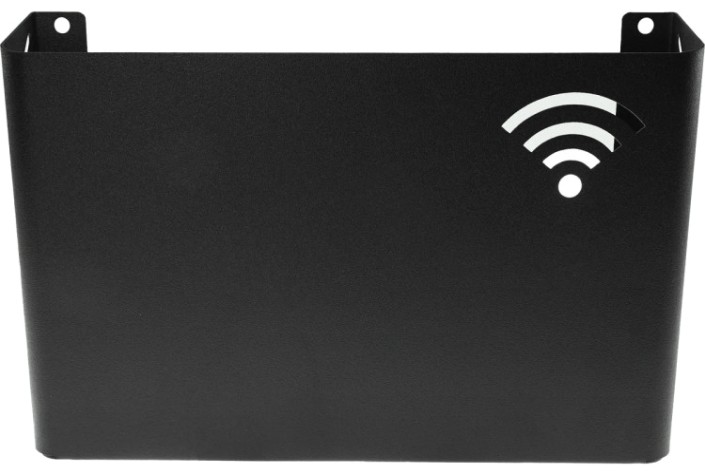 Держатель EMBODIMENT EMB-ROU-WF-B для хранения роутера, настенный, черный Держатель EMBODIMENT EMB-ROU-WF-B для хранения роутера, настенный, черный
