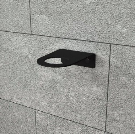 Держатель EMBODIMENT EMB-SOAP-W1-B дозатора для жидкого мыла и шампуней, настенный Держатель EMBODIMENT EMB-SOAP-W1-B дозатора для жидкого мыла и шампуней, настенный