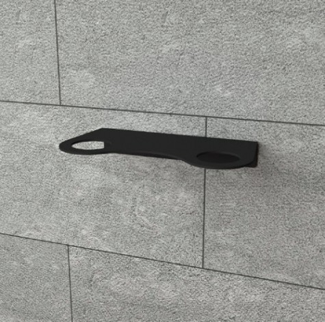 Держатель EMBODIMENT EMB-SOAP-W2-B дозатора для жидкого мыла и шампуней, настенный