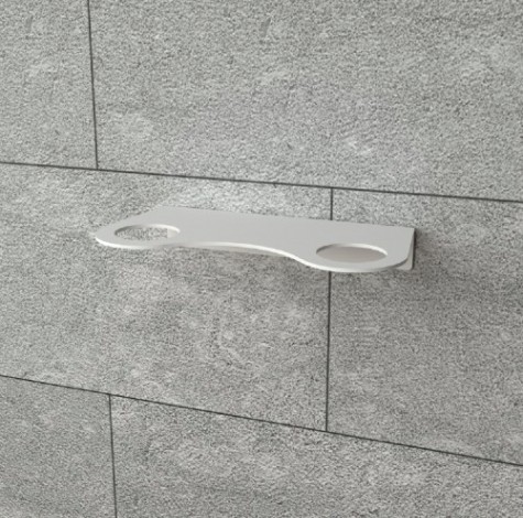 Держатель EMBODIMENT EMB-SOAP-W2-W дозатора для жидкого мыла и шампуней, настенный