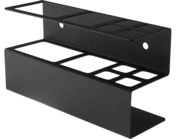 Держатель EMBODIMENT EMB-TBRUH-W-B для зубных щеток и аксессуаров для ванны,черный