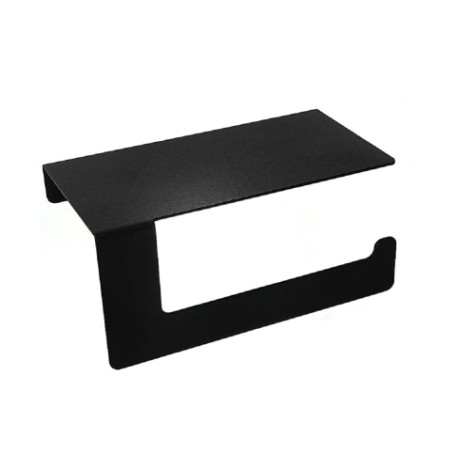 Держатель EMBODIMENT EMB-TP-B для туалетной бумаги, с полкой хранения, черный Держатель EMBODIMENT EMB-TP-B для туалетной бумаги, с полкой хранения, черный