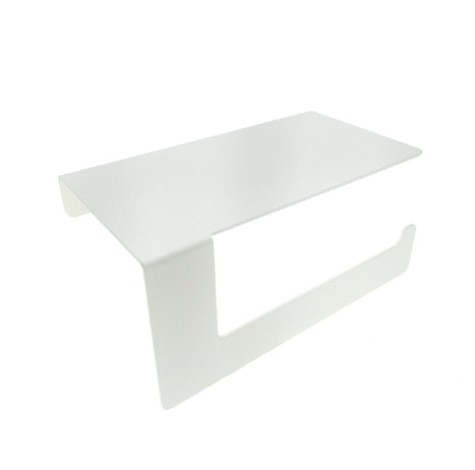 Держатель EMBODIMENT EMB-TP-W для туалетной бумаги, с полкой хранения, белый Держатель EMBODIMENT EMB-TP-W для туалетной бумаги, с полкой хранения, белый