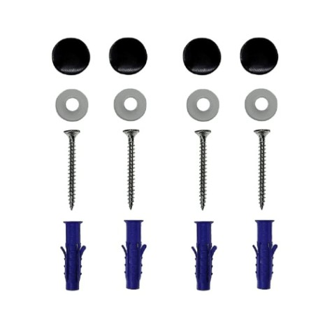 Держатель EMBODIMENT EMB-USM-BW-B для УШМ до 210 мм, настенный, с крючками, черный