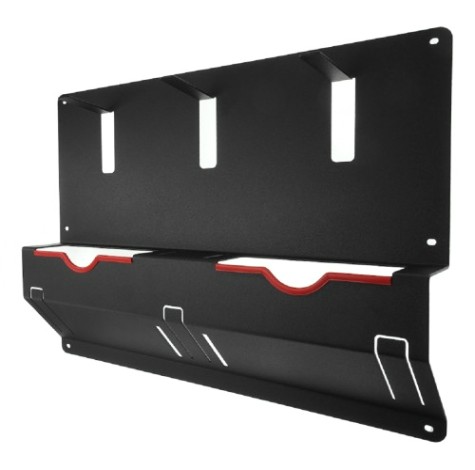 Держатель EMBODIMENT EMB-USM-DB-B для УШМ и отрезных дисков, настенный, с крючками