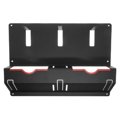 Держатель EMBODIMENT EMB-USM-DB-B для УШМ и отрезных дисков, настенный, с крючками