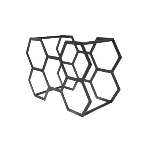 Держатель EMBODIMENT EMB-WINE-S-B для бутылок, 5 сот для хранения, черный