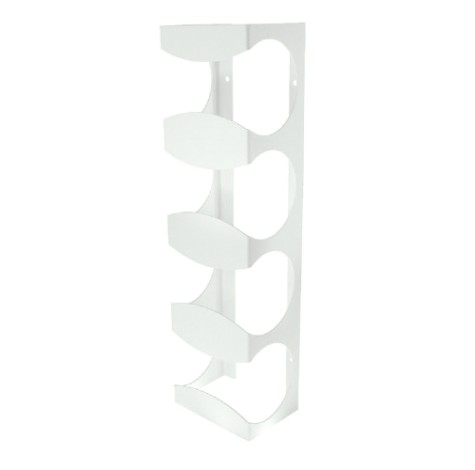 Держатель EMBODIMENT EMB-WINE-W-W для бутылок, настенный, белый