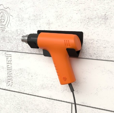 Держатель EMBODIMENT EMB-WODF-S-B для шуруповертов, настенный, черный Держатель EMBODIMENT EMB-WODF-S-B для шуруповертов, настенный, черный