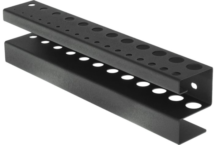 Держатель EMBODIMENT EMB-WODRB-B для хранения сверл, настенный, черный