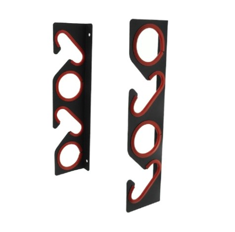 Держатель EMBODIMENT EMB-WOFISHR-W-B для хранения удочек, настенно-потолочный, черный