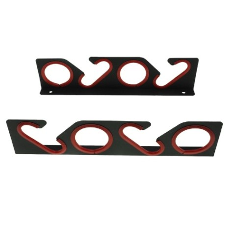 Держатель EMBODIMENT EMB-WOFISHR-W-B для хранения удочек, настенно-потолочный, черный