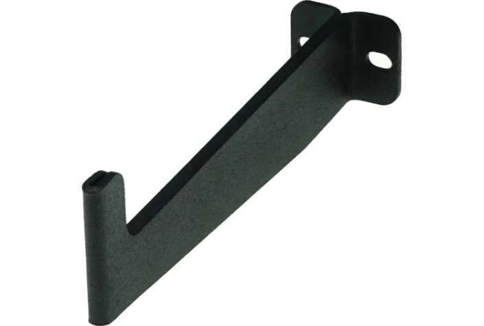 Держатель-крючок EMBODIMENT EMB-WOTUN-12-B универсальный, настенный, черный