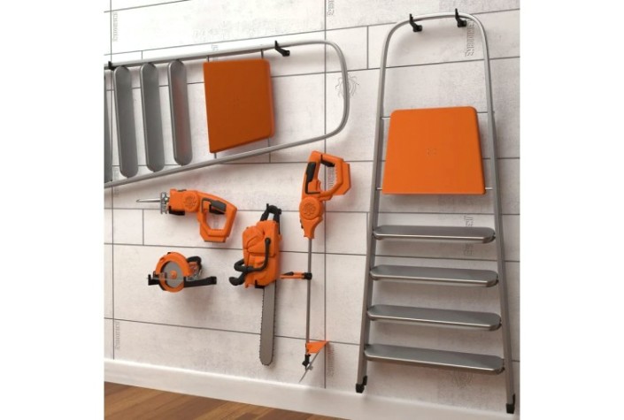 Держатель-крючок EMBODIMENT EMB-WOTUN-12-B универсальный, настенный, черный Держатель-крючок EMBODIMENT EMB-WOTUN-12-B универсальный, настенный, черный