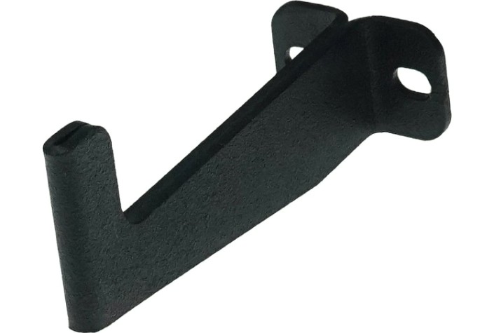 Держатель-крючок EMBODIMENT EMB-WOTUN-7-B универсальный, настенный, черный