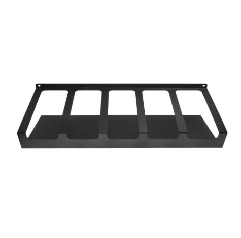 Держатель настенный EMBODIMENT EMB-WOCAN-S-B для хранения моторных масел, черный